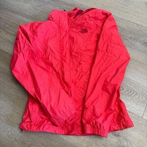 The North Face Lightweight Red Windbreaker Jacket
